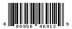 UPC barcode number 8809581469129