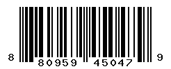 UPC barcode number 8809598450479