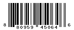 UPC barcode number 8809598450646