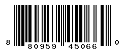 UPC barcode number 8809598450660