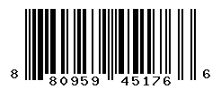 UPC barcode number 8809598451766