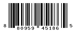 UPC barcode number 8809598451865