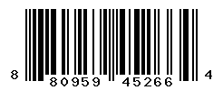 UPC barcode number 8809598452664