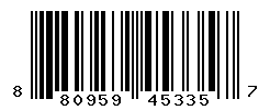 UPC barcode number 8809598453357