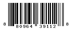 UPC barcode number 8809647391128