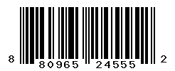 UPC barcode number 8809653245552