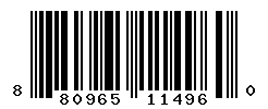 UPC barcode number 8809657114960