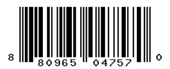 UPC barcode number 8809659047570