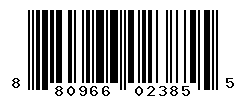 UPC barcode number 8809668023855