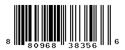 UPC barcode number 8809686383566