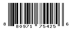 UPC barcode 8809710754256
