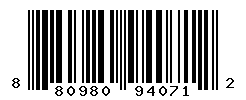 UPC barcode number 8809800940712