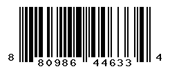 UPC barcode number 8809865446334