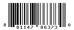 UPC barcode 881147863730