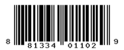 UPC barcode number 881334011029