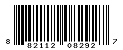 UPC barcode number 882112082927
