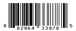 UPC barcode 882864338785