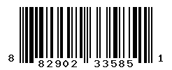 UPC barcode number 882902335851