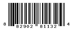 UPC barcode number 882902811324
