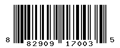 UPC barcode number 882909170035