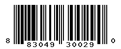UPC barcode number 883049300290