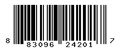 upc 883096242017 barcode image