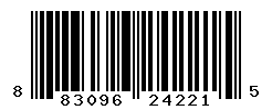 UPC barcode number 883096242215