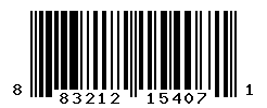 UPC barcode number 883212154071 lookup