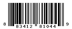 upc 883412810449 barcode image