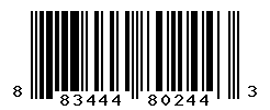 UPC barcode number 883444802443