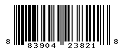 UPC barcode number 883904238218