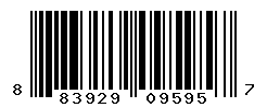 UPC barcode number 883929095957