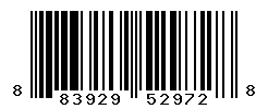 UPC barcode number 883929529728