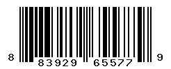 UPC barcode 883929655779