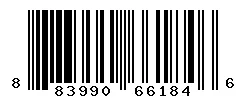 UPC barcode 883990661846