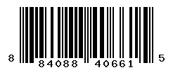 UPC barcode number 884088406615