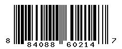 UPC barcode number 884088602147