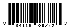 UPC barcode number 884116087823