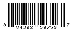 884392597597 barcode