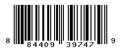 UPC barcode number 884409397479