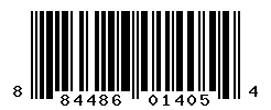 UPC barcode number 884486014054