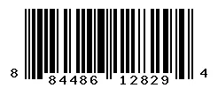 UPC barcode 884486128294