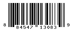 UPC 884547130839 barcode image