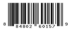 UPC barcode number 884802601579