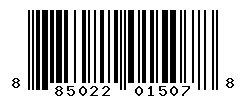 UPC barcode number 885022015078