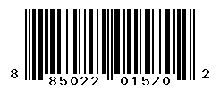 UPC barcode number 885022015702