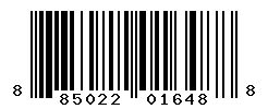 UPC barcode number 885022016488