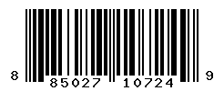 UPC barcode number 8850273107249