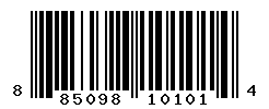 UPC barcode number 8850987101014