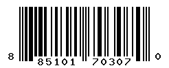 UPC barcode number 885101703070